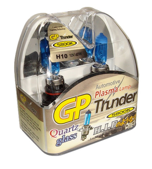 GP Thunder H10 9145 5800K 65W Xenon White Fog Light Bulbs - High Beam - Low Beam SGP58K-H10