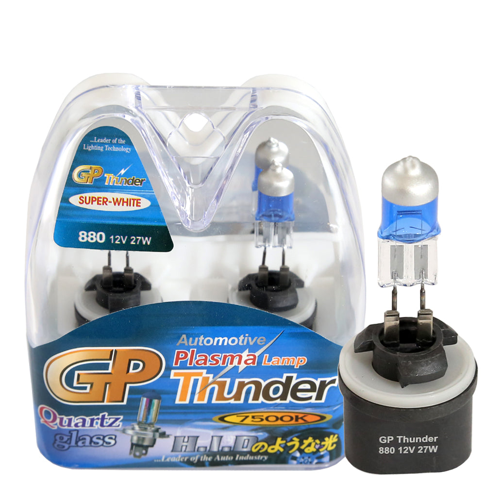 GP Thunder 880 7500K 12V 35W Super White Headlamp - High Beam - Low Beam SGP75K-880