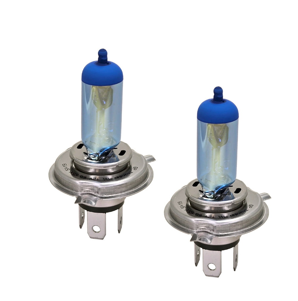 GP Thunder H4 9003 8500K 60W/55W Plasma White Headlamp High/Low Beam Standard Wattage SGP85K-H4