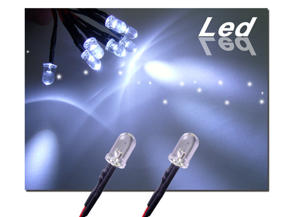 GP Xteme T5 ( 58/74) LED White Light Bulbs with Pre-Wired Cable - WRT5-1W