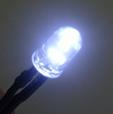 GP Xteme T5 ( 58/74) LED White Light Bulbs with Pre-Wired Cable - WRT5-1W