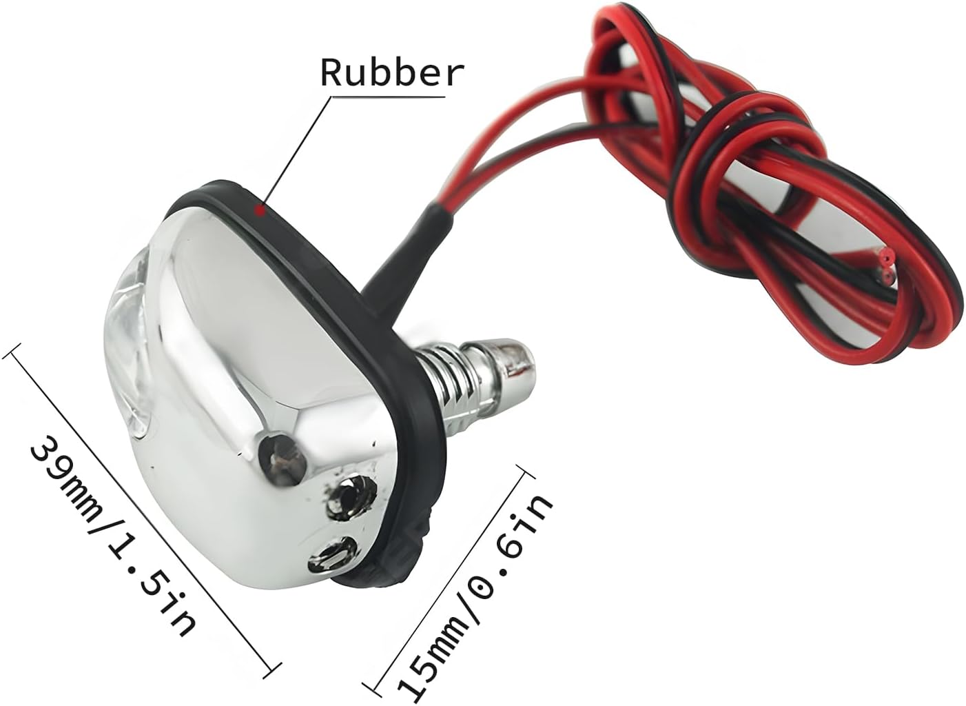 Car Wiper Hood Light, 12V Dc Windshield Nozzle Light Universal Spray Nozzle Washer Blue LED (Copy) - My Store