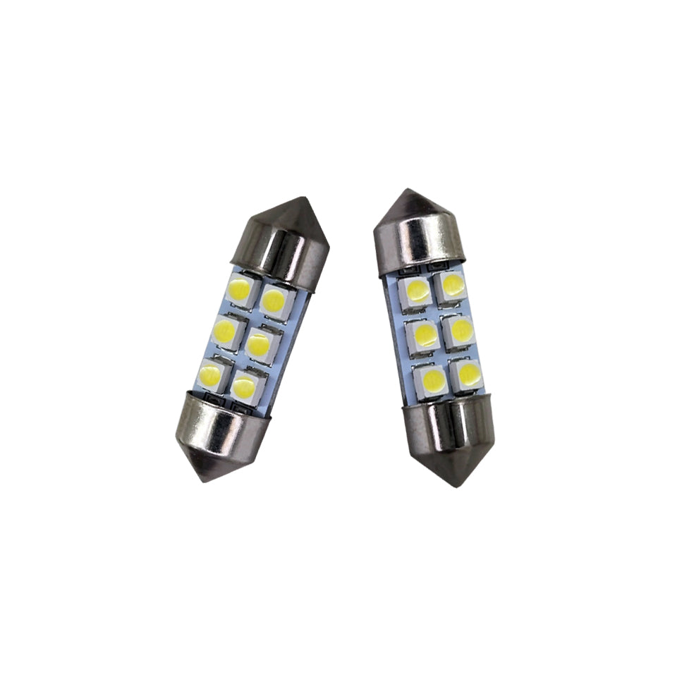 GP Xteme 1031 Dome MAP Inside Festoon 6 WHITE Led Bulbs GP-1031-SMD-6W