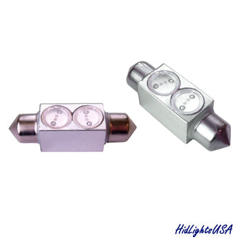 GP Xteme 1036 Dome MAP Inside Festoon 2 High Power BLUE Led Bulbs GP-1036-HP-2B
