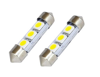 GP Xtreme 1036 3423 6418 3SMD 5050 LED Festoon Canbus Light Bulbs For Car interior Dome/Map/Trunk/License Plate Lights – Blue- GP-1036-SMD-3W