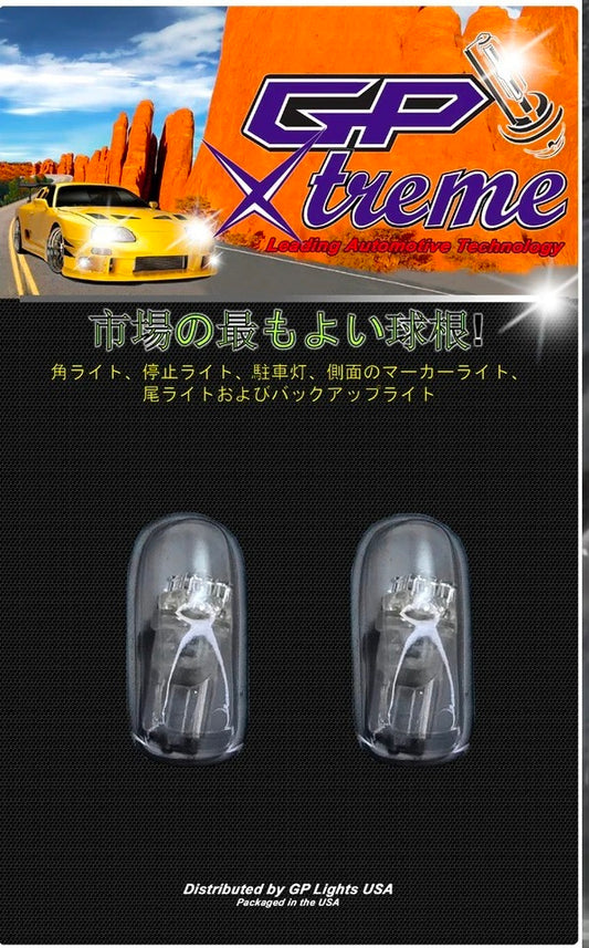 GP Xteme 194 168 2825 W5W T10 5 RED LED Light Bulbs  - GP-194-LED-5R