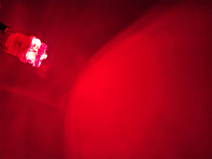 GP Xteme 194 168 2825 W5W T10 5 RED LED Light Bulbs  - GP-194-LED-5R