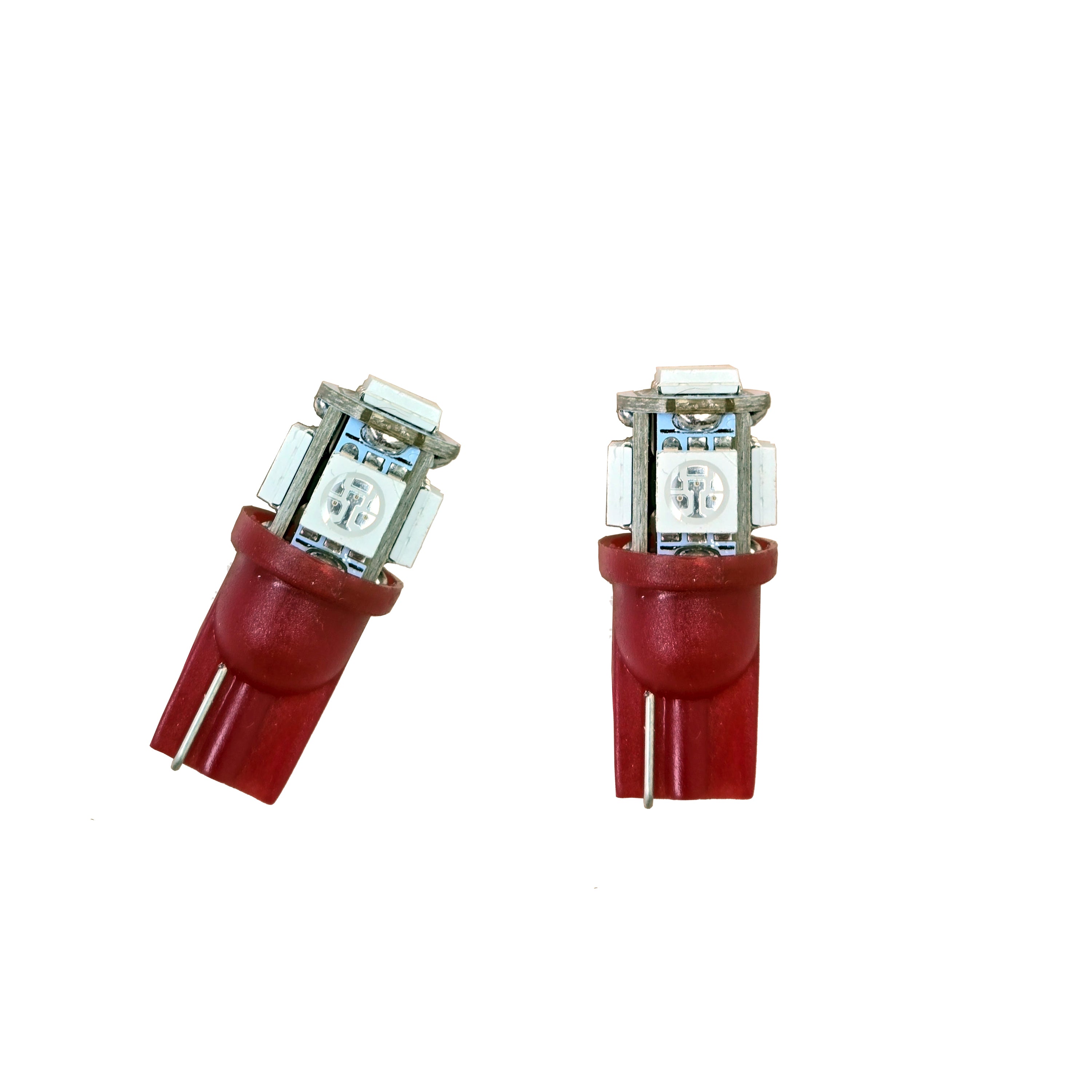 Gp Led Lights GP Xteme 194 168 2825 W5W T10 Red SMD 5050 LED Light Bulbs - GP-194-SM ...