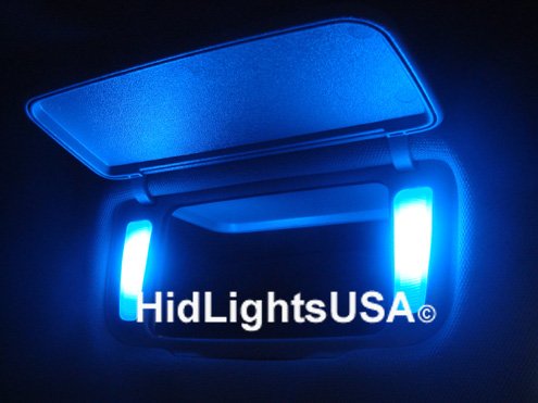 GP Xtreme 1142 221 wire hook end 1.75" 9 Blue LED Festoon Light Bulbs For Car interior Dome/Map/Trunk GP-221-9SMD-B
