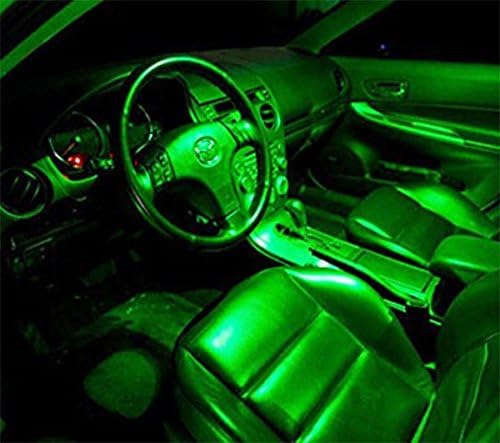 GP Xteme 194 168 2825 W5W T10 Green SMD 5050 LED Light Bulbs  - GP-194-SMD-5G
