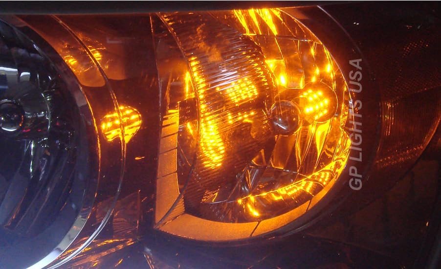 GP Xtreme 3157 4157 4057 T25 Switchback White / Amber LED Light Bulbs Turn Signal Parking Reverse GP-3157-CAN-W-A
