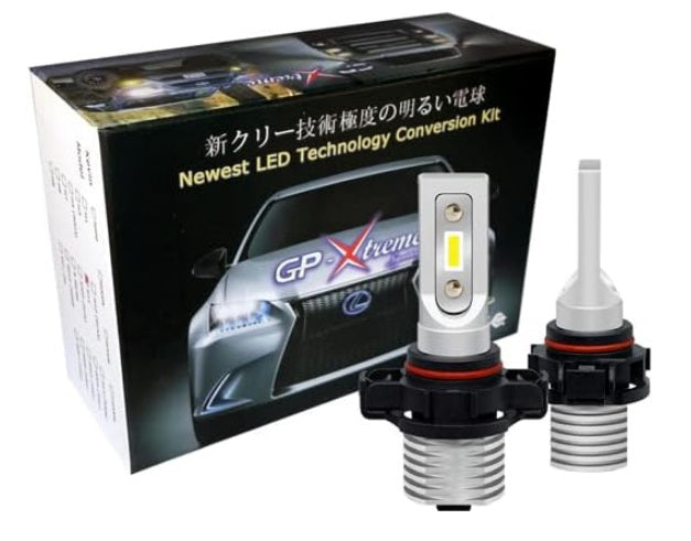 GP Xtreme 5202 H16 White Light Bulbs - Fog Light, High Beam, Low Beam Headlamp Headlight   GP-5202-LED-Bulbs - GP Lights USA