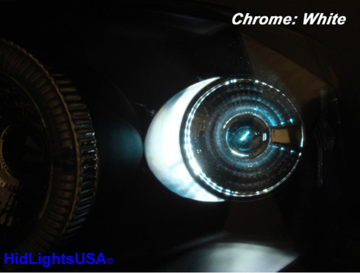 GP Thunder 7443 7444 T20 Silver Stealth Chrome White Light bulbs Compatible for Turn Signal, Parking, Brake Light, Back up, Reverse Light GPX-7443-CW