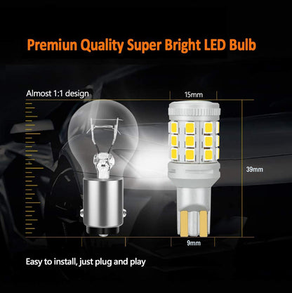 GP Xtreme 921 912 922 194 T15 Extreme Bright White Canbus Error Free Light Bulbs 1200 Lumen- GPX-921-28W