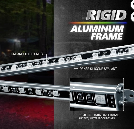 Under glow Kit with App & Remote Control Aura Pro RGB Aluminum for Car - Body-Alum-Kit