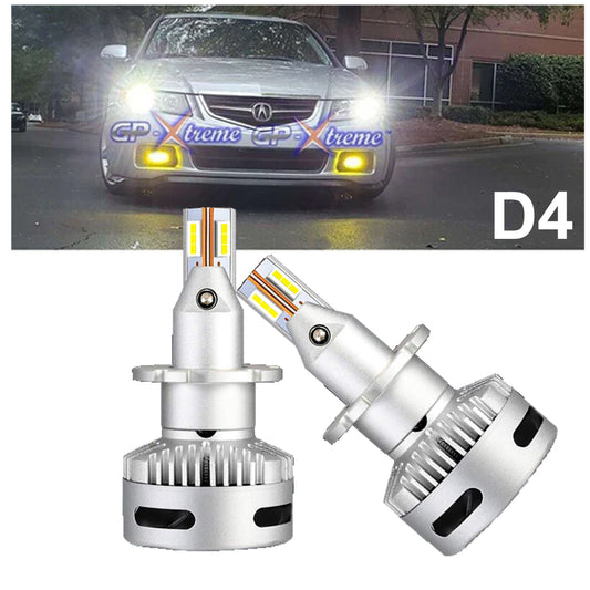 GP Xtreme D4S D4R LED Headlamp Light Bulbs Super White 6500K 20000 Lumen GP-D4S-LED-HL-X