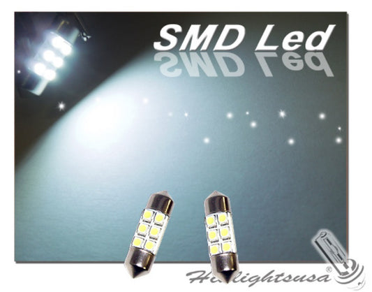 GP Xteme 1031 Dome MAP Inside Festoon 6 WHITE Led Bulbs GP-1031-SMD-6W - GP Lights USA