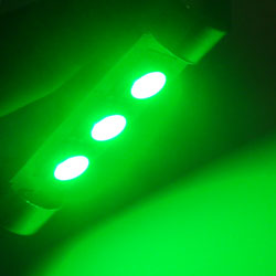 GP Xtreme 1036 3423 6418 3SMD 5050 LED Festoon Canbus Light Bulbs For Car interior Dome/Map/Trunk/License Plate Lights – Green  GP-1036-SMD-3G - GP Lights USA