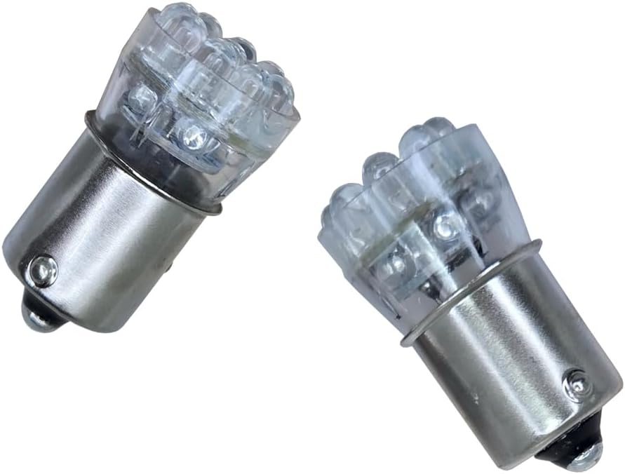 GP Xtreme G18 67 1156 61 63 BA15S 67 5007 Green 15 LED Single Filament Light Bulbs G18-15SG - GP Lights USA