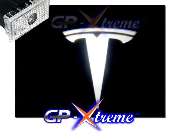 Logo Door Courtesy Welcome Laser Ghost Shadow Lights for TESLA MODEL S X L Y 3 - White