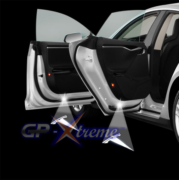 Logo Door Courtesy Welcome Laser Ghost Shadow Lights for TESLA MODEL S X L Y 3 - White