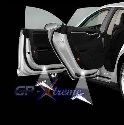 Logo Door Courtesy Welcome Laser Ghost Shadow Lights for TESLA MODEL S X L Y 3 - White