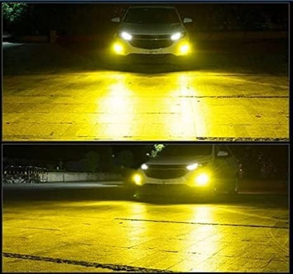 GP Xtreme 9005 HB3 9145 Xenon SwitchBack White Yellow Dual Color Fog Light, High Beam, Low Beam Headlamp Headlight Kit  GP-9005-LED-HL-W/A