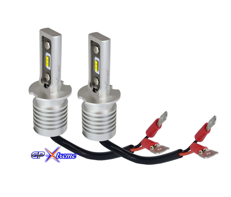 GP Xtreme H3 H3C White Light Bulbs - Fog Light, High Beam, Low Beam Headlamp Headlight   GP-H3C-LED-Bulbs