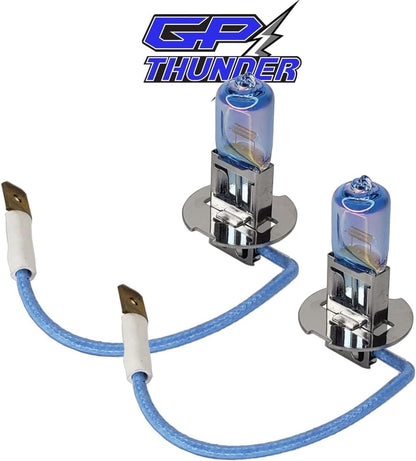 GP Thunder H3 8500K 100W Plasma White Headlamp - Fog Light Bulbs - Low Beam - High Beam GP85K-H3