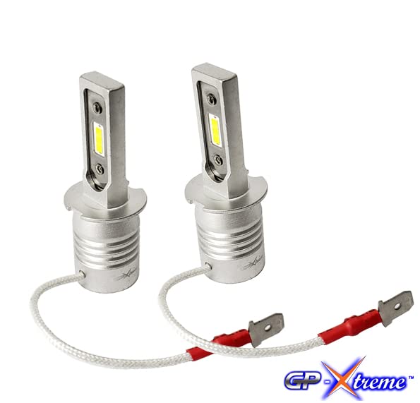 GP Xtreme H3 White Light Bulbs - Fog Light, High Beam, Low Beam Headlamp Headlight   GP-H3-LED-Bulbs - GP Lights USA