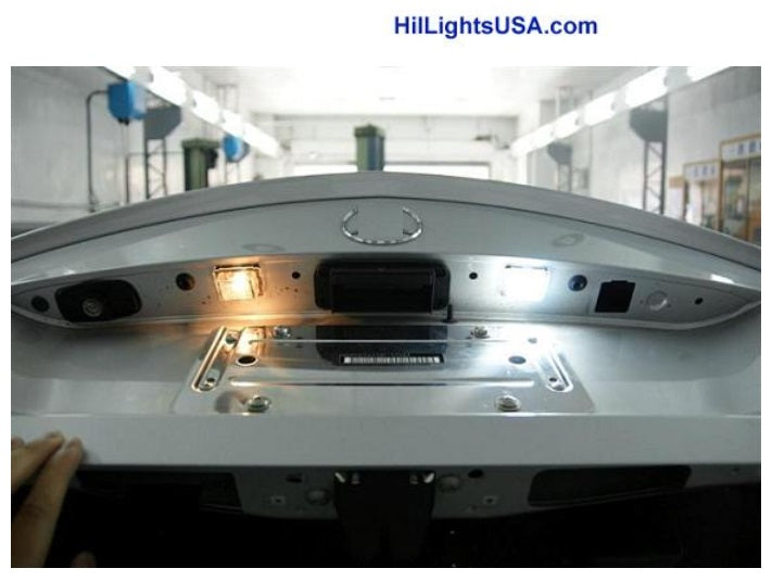 GP-XTREME License Plate Lamp Canbus No Error LED Compatible for Mercedes Benz W204 W207 W212 W216 LIC-W221 W212
