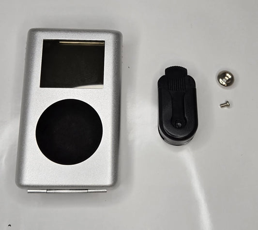 Metal Case 4 Apple iPod 3G 4G Photo Cover Screen + Belt Clip - 4g-Case