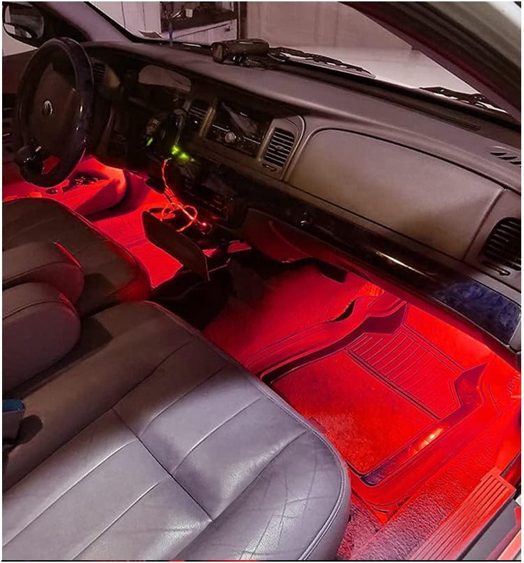 GP Xtreme 1142 221 wire hook end 1.75" 9 RED LED Festoon Light Bulbs For Car interior Dome/Map/Trunk GP-221-9SMD-R