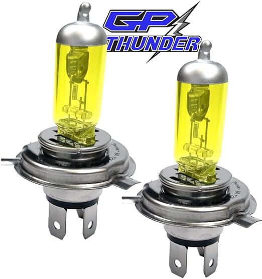 GP Thunder H4 9003 3500K 65/55W JDM Golden Yellow Light Bulbs - High/Low Beam Standard Wattage SGP35K-H4
