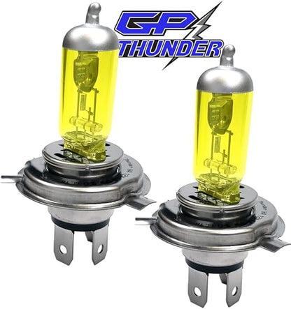 GP Thunder H4 9003 3500K 65/55W JDM Golden Yellow Light Bulbs - High/Low Beam Standard Wattage SGP35K-H4
