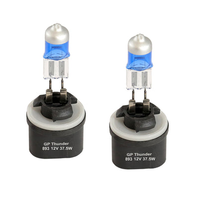 GP Thunder 893 7500K 12V 27W Super White Fog Lights - High Beam - Low Beam SGP75K-893