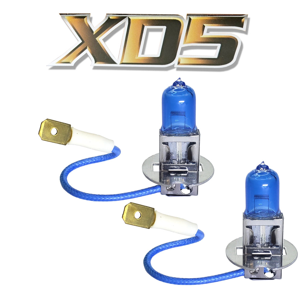 XD5 H3 5800K 55W Xenon White Headlamp - High Beam - Low Beam - Fog Light Bulbs - High Beam SXD5-58K-H3