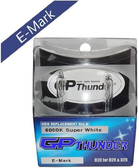 GP Xtreme D2R D2S Xenon HID 8000K Diamond White Head Light Bulbs for High - Low Beam - GPX-D2C-8000K - GP Lights USA
