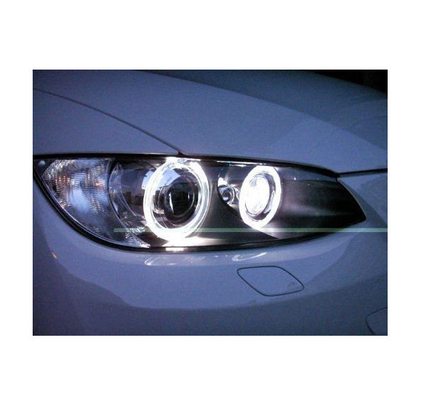 GP Xtreme 4 Cree Chips Angel Eye Eyes LED Lights Bulbs Compatible for BMW E39 E60 E53 E63 E87 Silver