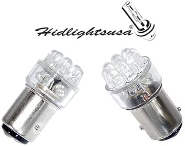 GP Xtreme G18 1156 61 63 BA15S 67 5007 White 15 LED Light Bulbs Single Filament G18-15SW - GP Lights USA