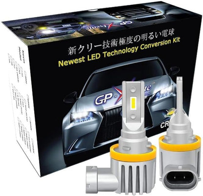 GP Xtreme H9 White Light Bulbs - Fog Light, High Beam, Low Beam Headlamp Headlight   GP-H9-LED-Bulbs - GP Lights USA