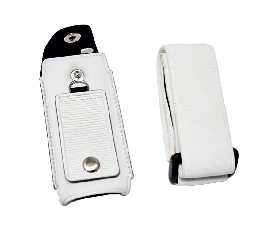 iPod White Leather Case for iPod Nano 2nd Generation Cover Screen Protector