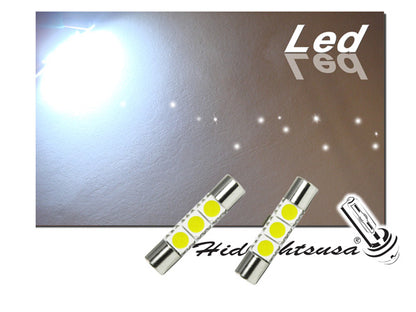 GP Xteme 1031 Sun Visor Vanity Mirror White Fuse Type Light Bulbs - GP-1031-VS-SMD-3W