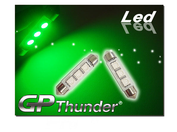 GP Xtreme 1036 3423 6418 3SMD 5050 LED Festoon Canbus Light Bulbs For Car interior Dome/Map/Trunk/License Plate Lights – Green  GP-1036-SMD-3G - GP Lights USA