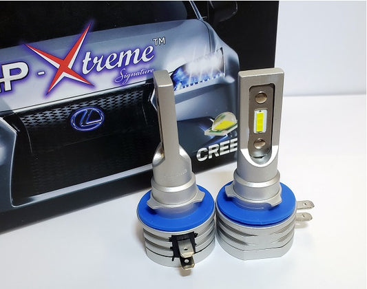 GP Xtreme H11b LED Headlamp Light Bulbs Super White 6500K for KIA Borrego Optima Sedona Sonata Veloster Azera Elantra Genesis Coupe Santa Fe Accent GPX-H11B-LED-Bulbs