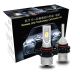 5202 2504 PSX24W H16 High Power Ultra LED Bright White 5000 Lumen Super Compact Fan less Fog Light Bulbs for Chevy Tahoe- GP Xtreme