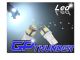 194 168 2825 W5W - White 5 SMD LED Wedge Light bulbs - GP Thunder