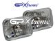 GP XTREME 7 x 6 Seal Beam Replacement with Glass Lens H4651 / H466 Old School Upgrade Head Lights HeadLamp - 2 Beam = Pair/Order