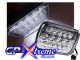 GP Xtreme 7x6 Inch LED Headlights Rectangular Headlamp High Low Sealed Beam Lights with H4 Plug H6054 6054 Headlights Replacement Seal Beam 